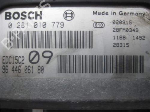 Engine control unit (ECU) PEUGEOT 307 (3A/C) 2.0 HDi 110 | BP25459997M57