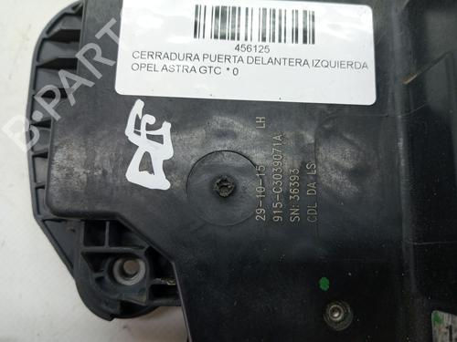 Front left lock OPEL ASTRA K (B16) 1.0 Turbo (68) | BP23360239C98 
