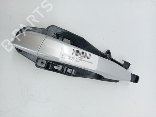 Used Rear left exterior door handle OPEL CORSA F (P2JO) 1.2 (68) (101 hp) 23374081