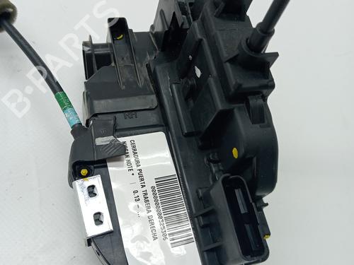 Used Rear right lock NISSAN NOTE (E12) 1.2 DIG-S (98 hp) 23342952