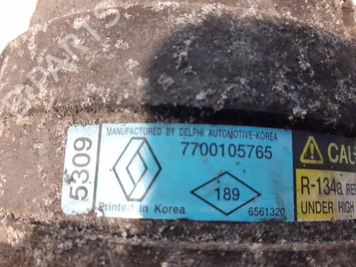 AC compressor RENAULT SCÉNIC II (JM0/1_) 1.5 dCi (JM0F) | BP25986595M34 