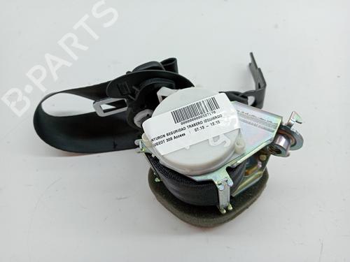 Used Rear left seatbelt PEUGEOT 308 II (LB_, LP_, LW_, LH_, L3_) 1.2 THP 130 (131 hp) 23343267