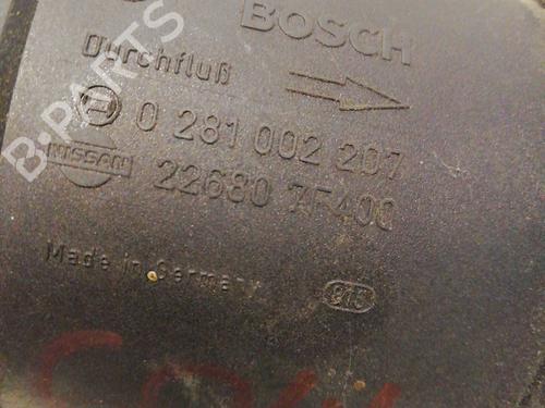 Mass air flow sensor NISSAN PRIMERA (P11) 2.0 TD | BP24951098M95