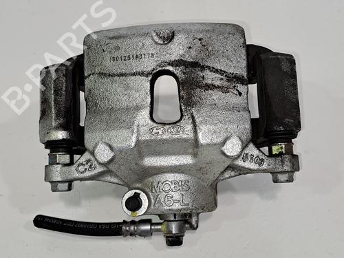 Used Left front brake caliper KIA CEE'D (JD) 1.4 CRDi 90 (90 hp) 23371043