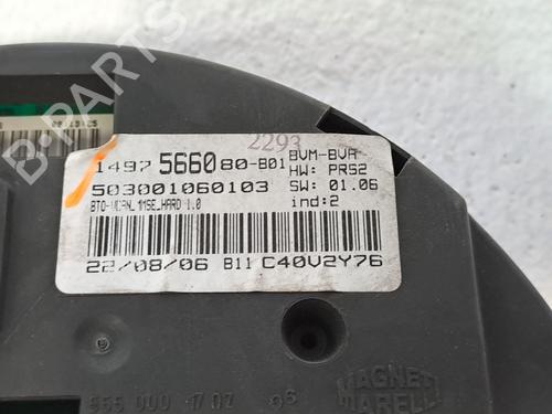 Instrument cluster LANCIA PHEDRA (179_) 2.0 D Multijet (179.AXL1B, 179.BXL1B) | BP23942157C47 