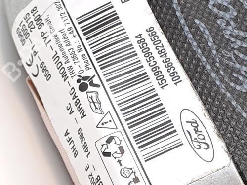 Right curtain airbag FORD FIESTA VI (CB1, CCN) 1.25 | BP27252761C12 