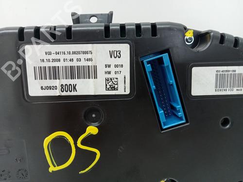 Instrument cluster SEAT IBIZA IV (6J5, 6P1) 1.6 | BP27731721C47 