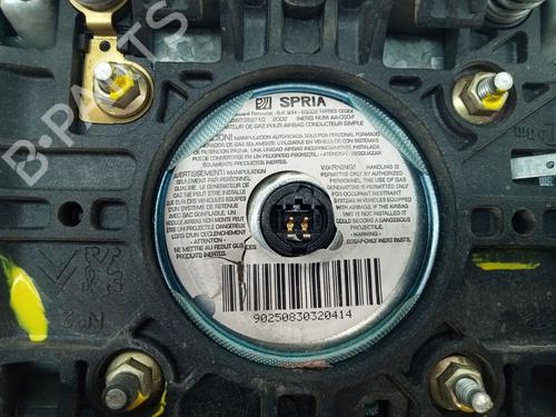 Driver airbag PEUGEOT PARTNER Box Body/MPV (5_, G_) 1.9 D | BP28126057C9 