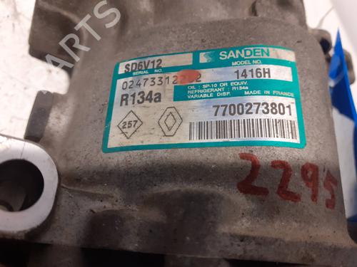 AC compressor RENAULT KANGOO / GRAND KANGOO II (KW0/1_) 1.5 dCi | BP25458418M34 