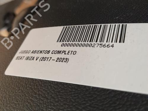 Used Seats set SEAT IBIZA V (KJ1, KJG) 1.6 TDI (115 hp) 23350142
