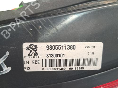 Left tailgate light PEUGEOT 3008 I MPV (0U_) 1.6 BlueHDi 120 | BP26544426C79 