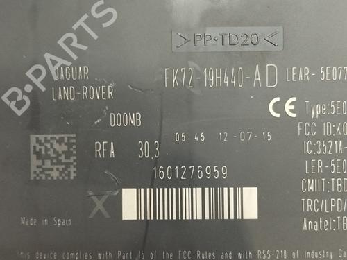 Electronic module LAND ROVER RANGE ROVER EVOQUE (L538) 2.0 D 4x4 | BP39555755M83 - Image 3