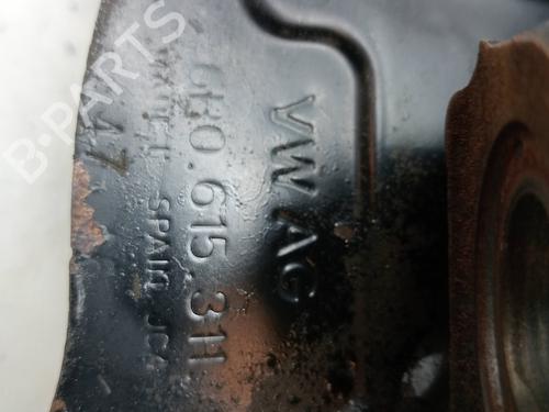 Used Left front steering knuckle SEAT IBIZA IV (6J5, 6P1) 1.2 TSI (90 hp) 23348801