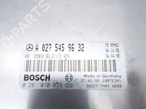 Engine control unit (ECU) MERCEDES-BENZ A-CLASS (W168) A 170 CDI (168.008) | BP33763033M57 - Image 3