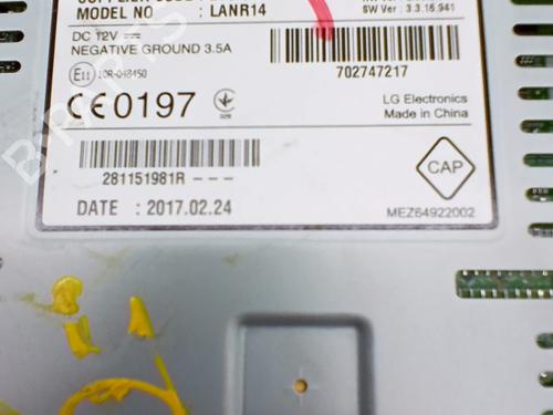 Radio RENAULT MEGANE IV Hatchback (B9A/M/N_) 1.5 dCi 110 (B9A3) | BP38418918E6 - Image 4