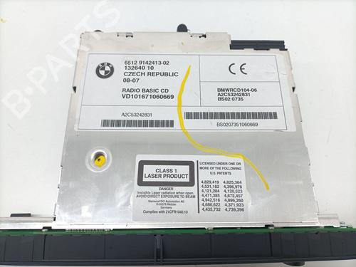 Radio BMW X3 (E83) 2.0 sd | BP26544371E6 