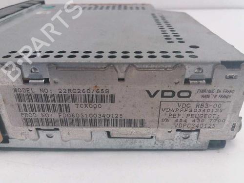 Used Radio PEUGEOT 307 Break (3E) 2.0 HDI 110 (107 hp) 23384857