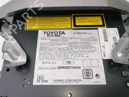Sistema audio LEXUS RX (_U3_) 400h AWD (MHU38_, MHU38R) | BP25483053E6 