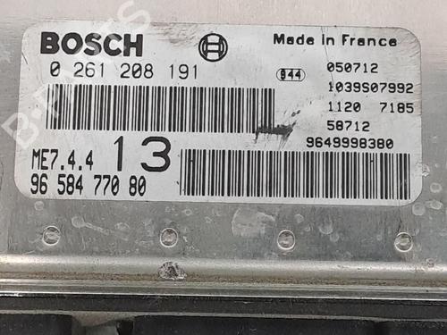 Engine control unit (ECU) PEUGEOT 1007 (KM_) 1.6 16V | BP24108952M57 