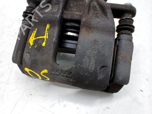 Used Left front brake caliper RENAULT CLIO III (BR0/1, CR0/1) 1.2 Ethanol (CR1U, BR1U) (75 hp) 31124795
