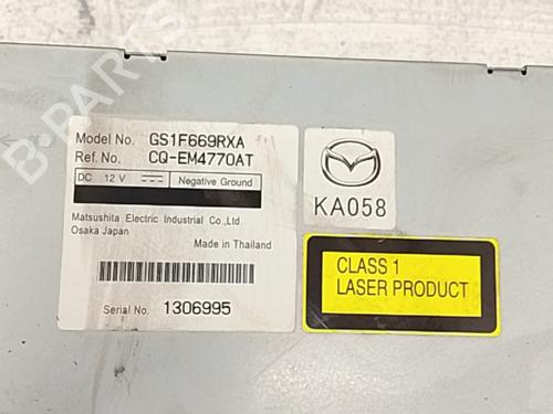 Radio MAZDA 6 Hatchback (GH) 2.0 MZR-CD (GH14) | BP36377073E6 - Image 4