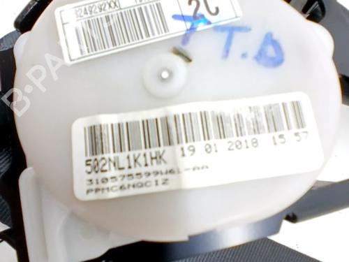 Used Rear center seatbelt CITROËN C4 Grand Picasso II (DA_, DE_) 1.2 THP 130 (130 hp) 30920524