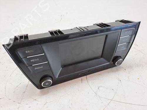Used Display monitor SKODA FABIA III Estate (NJ5) 1.0 (75 hp) 23974291