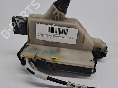 Rear left lock PEUGEOT 208 I (CA_, CC_) 1.6 HDi | BP23942839C100 
