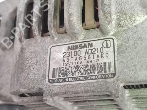 Alternator NISSAN PRIMERA Estate (WP12) 2.2 dCi | BP29557060M7 