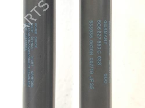 Tailgate lift support VW GOLF VII (5G1, BQ1, BE1, BE2) 1.4 TSI | BP26315454C138 