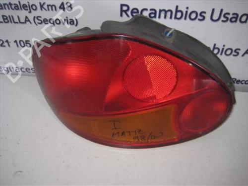 Used Left taillight DAEWOO MATIZ (M100, M150) 0.8 (52 hp) 25987972