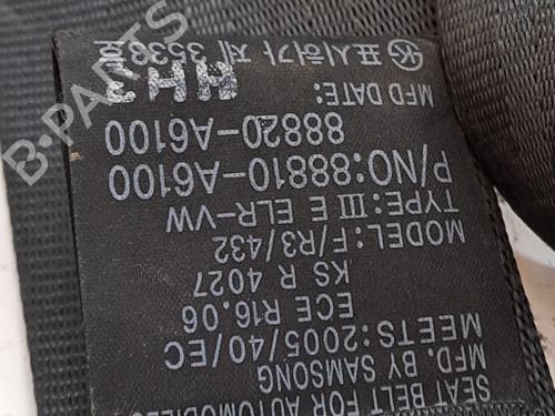 Front right seatbelt HYUNDAI i30 (GD) 1.6 CRDi | BP27462011I25 