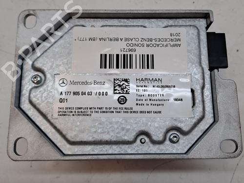 Used Radio MERCEDES-BENZ A-CLASS (W177) A 180 d (177.003) (116 hp) 27218692