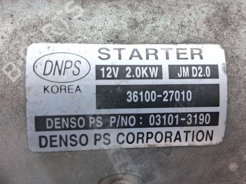 Starter HYUNDAI SANTA FÉ II (CM) 2.2 CRDi 4x4 | BP27731667M8 