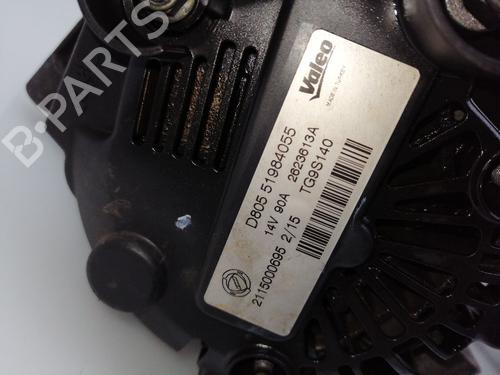 Used Alternator FIAT FIORINO Box Body/MPV (225_) 1.3 D Multijet (95 hp) 23419170