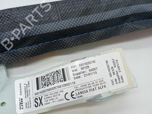Left curtain airbag FIAT PANDA (312_, 319_) 1.2 (312PXA1A) | BP23345693C11 