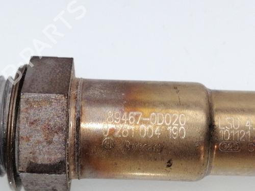 Sensor electrónico TOYOTA YARIS (_P9_) 1.4 D-4D (NLP90_, NLP90R) (90 hp) 23404597