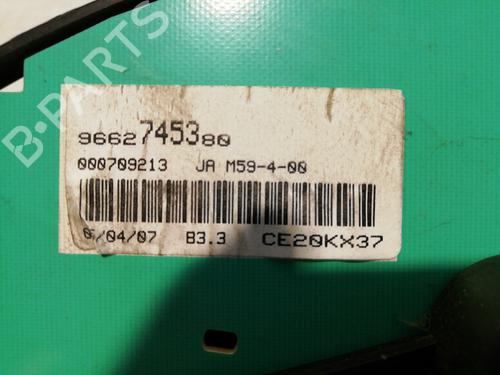 Instrument cluster CITROËN BERLINGO Platform/Chassis (B9) 1.6 HDi 90 16V | BP25988566C47 