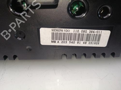 Instrument cluster MERCEDES-BENZ C-CLASS Coupe (CL203) C 220 CDI (203.708) | BP25281847C47 