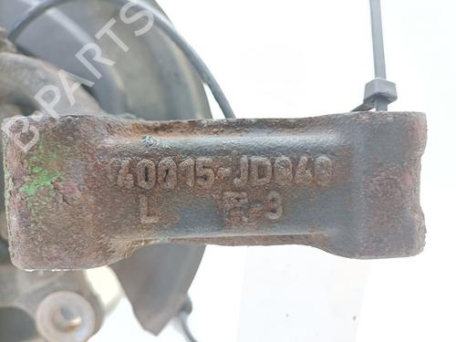 Left front steering knuckle NISSAN QASHQAI / QASHQAI +2 I (J10, NJ10, JJ10E) 1.6 | BP26538431M25 