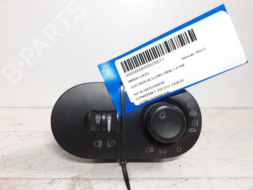 Used Headlight switch SEAT IBIZA III (6L1) 1.4 16V (100 hp) 25465754
