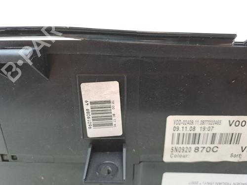 Instrument cluster VW TIGUAN (5N_) 2.0 TFSI 4motion | BP23359031C47 