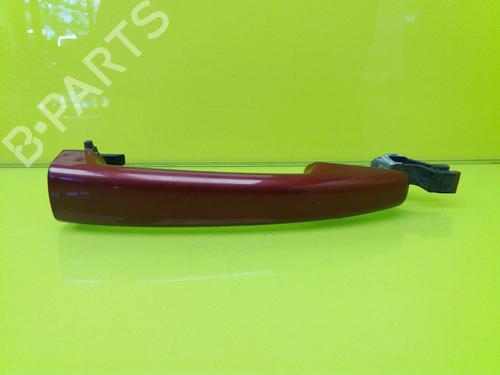 Rear left exterior door handle PEUGEOT 407 (6D_) 2.0 HDi 135 (6DRHRH, 6DRHRE, 6DRHRG, 6DRHRJ) | BP23387408C130 