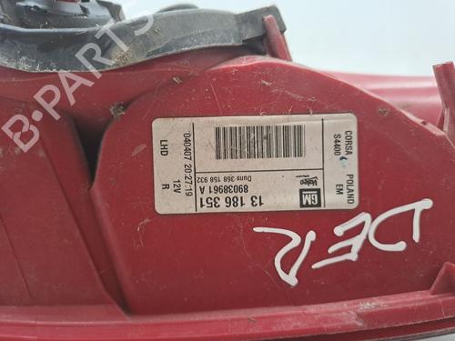 Right taillight OPEL CORSA D (S07) 1.3 CDTI (L08, L68) | BP23358198C35 