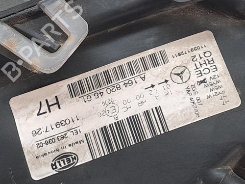 Right headlight MERCEDES-BENZ M-CLASS (W164) ML 320 CDI 4-matic (164.122) | BP23374012C29 
