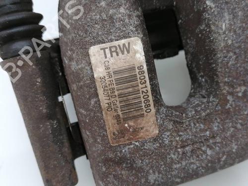 Right rear brake caliper PEUGEOT PARTNER Tepee 1.6 HDi 90 | BP23384602M106 