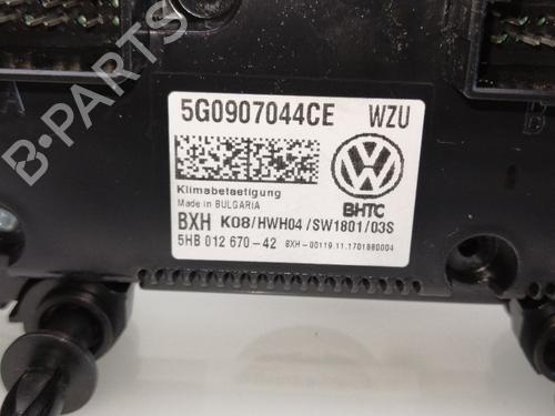 Climate control VW GOLF VII (5G1, BQ1, BE1, BE2) 1.0 TSI | BP23449536I5