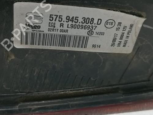 Used Left tailgate light Left tailgate light 39557842 39557842
