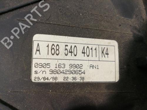 Instrument cluster MERCEDES-BENZ A-CLASS (W168) A 160 (168.033, 168.133) | BP25988595C47 