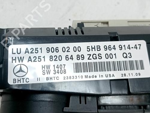 Climate control MERCEDES-BENZ M-CLASS (W164) ML 320 CDI 4-matic (164.124, 164.125, 164.122) | BP35967737I5 - Image 2